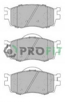 Дисковые тормозные колодки (передние) PROFIT 5000-1905 (фото 1)