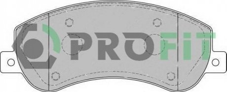 Дискові гальмівні колодки (передні) PROFIT 5000-1928 (фото 1)