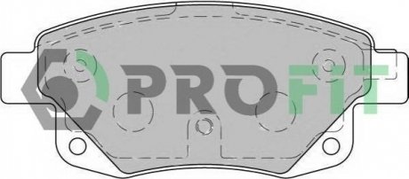 Дисковые тормозные колодки (задние) PROFIT 5000-1930 (фото 1)
