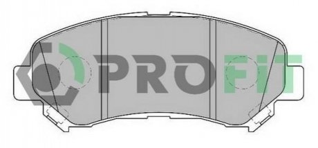 Дисковые тормозные колодки (передние) PROFIT 5000-2011 (фото 1)