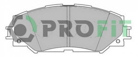 Дисковые тормозные колодки (передние) PROFIT 5000-2012 (фото 1)