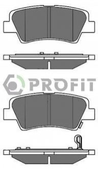 Дискові гальмівні колодки (задні) PROFIT 5000-2023 (фото 1)