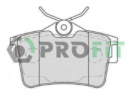 Дискові гальмівні колодки (задні) PROFIT 5000-4250 (фото 1)