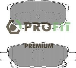 Дисковые тормозные колодки (задние) PROFIT 5005-1839 (фото 1)