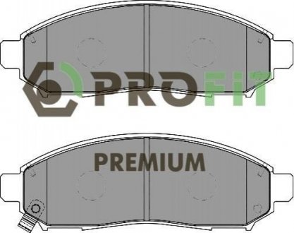 Дисковые тормозные колодки (передние) PROFIT 5005-1997 (фото 1)