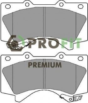 Дисковые тормозные колодки (передние) PROFIT 5005-4229 (фото 1)