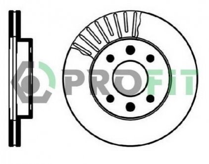 Тормозной диск (передний) 5010-0158