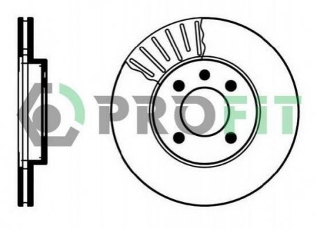 Тормозной диск (передний) 5010-0207