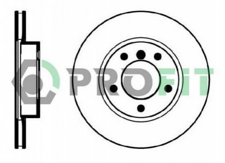 Тормозной диск (передний) 5010-0258