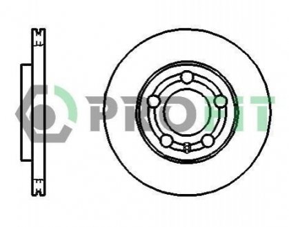 Тормозной диск (передний) 5010-1164