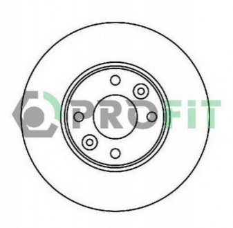 Тормозной диск (передний) PROFIT 5010-1201 (фото 1)