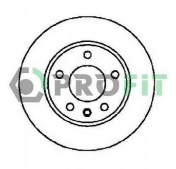 Гальмівний диск (передній) PROFIT 5010-1311 (фото 1)