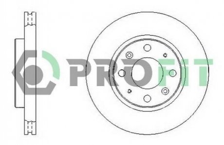Тормозной диск (передний) 5010-1528