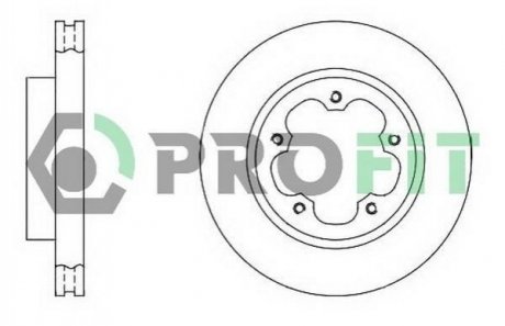 Гальмівний диск (передній) 5010-1554