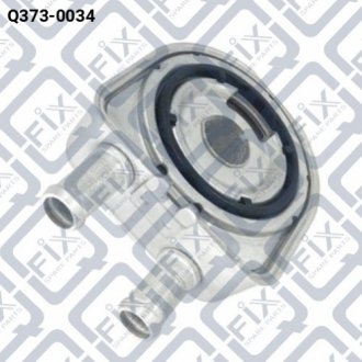 Теплообмінник масляного фільтра Q-FIX Q373-0034 (фото 1)