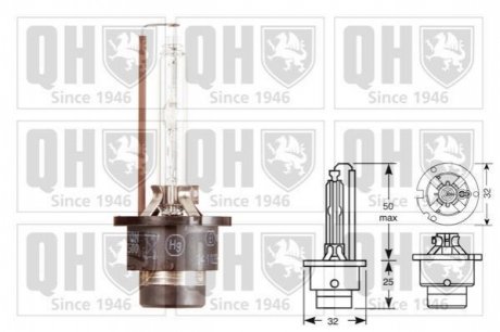 Автолампа D2S 85V 35W P32d-2 QBL122G