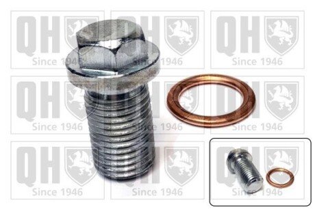 Болт зливу оливи MB Sprinter (OM601-602)/ Jeep Grand Cherokee 2.7-6.1 99-10 (14x33x1.5) QOC1033