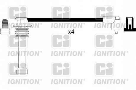 Дроти запалення, набір QUINTON HAZELL XC710 (фото 1)