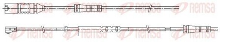 REMSA BMW датчик зносу гальм. колод. передн. I3 001160