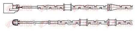 REMSA JAGUAR Датчик зносу гальм. XJ (X351) 3.0 SCV6 AWD 001177
