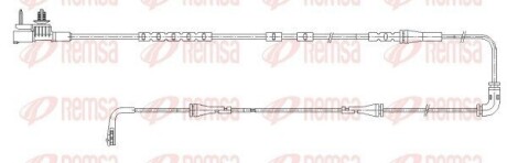 REMSA LAND ROVER Датчик зносу гал. колодок (задній) DISCOVERY 2.0 16-, RANGE ROVER 3.0 12- 001194