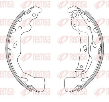 REMSA  SUZUKI Щоки гальмівні задні BALENO 1.2 16- 4461.00