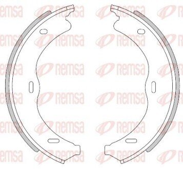 REMSA DB Колодки гальмівні барабанні W221 4469.00