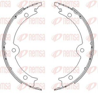 REMSA LEXUS  Колодки гальмівні барабанні GS (_S19_) 430 05-11, IS III (_E3_) 200t (ASE30) 15- 4517.00