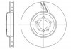 Тормозной диск (передний) REMSA 61598.11 (фото 1)