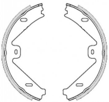 Гальмівні колодки барабанні 4754.00