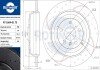 Диск тормозной с перфорацией и слотированием с графитовым покрытием Rotinger RT 1664-GL T5 (фото 1)