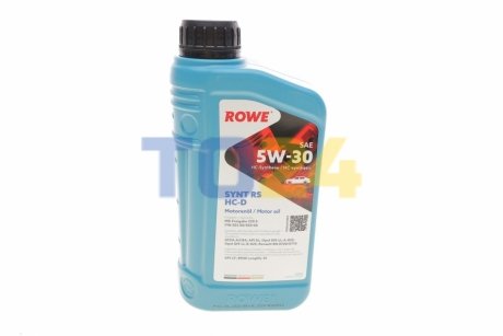 Олива моторна HIGHTEC SYNT RS HC-D SAE 5W-30 (1 L) 20060-0010-99