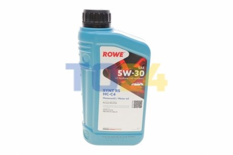 Олива моторна HIGHTEC SYNT RS SAE 5W-30 HC-C4 (1 L) 20121-0010-99