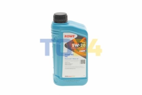 Олива моторна HIGHTEC SYNT RS HC SAE 5W-20 (1 L) 20186-0010-99