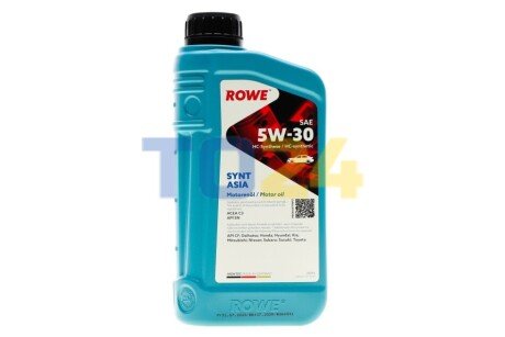 Олива моторна HIGHTEC SYNT ASIA SAE 5W-30 (1 L) 20245-0010-99