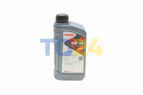 Олива моторна HIGHTEC SYNT RS SAE 0W-30 HC-C2 (1 L) 20247-0010-99