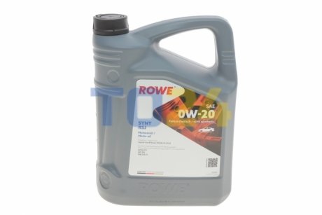 Олива моторна HIGHTEC SYNT RSJ SAE 0W-20 (5 L) ROWE 20348-0050-99 (фото 1)