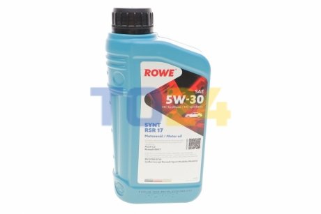 Олива моторна HIGHTEC SYNT RSR 17 SAE 5W-30 (1 L) 20370-0010-99