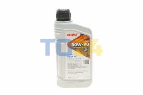 Олива трансмісійна HIGHTEC TOPGEAR SAE 80W-90 HC (1 L) 25000-0010-99