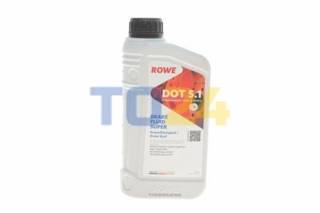 Гальмівна рідина HIGHTEC BRAKE FLUID SUPER DOT 5.1 (1 L) 25104-0010-99