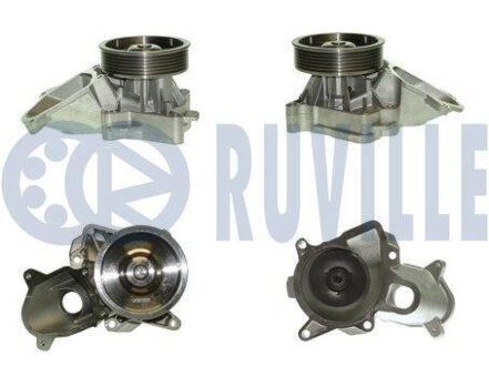 RUVILLE BMW Помпа воды 1 Е81/Е87, 3 Е46/Е90, 5 Е60,  Х5 561248