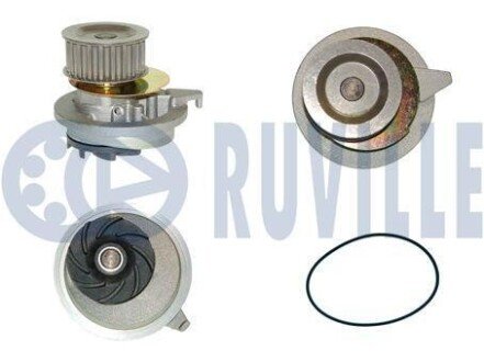 Помпа води Opel Astra F/Vectra A 1.7D/TD 88-00/Kadett E/Ascona C 1.6D/1.7D 86-91 (21z) 56524P