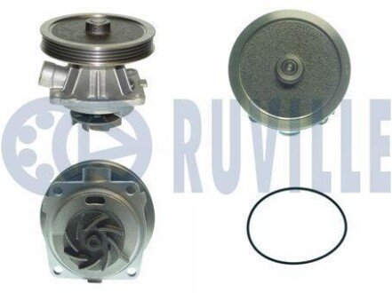 RUVILLE FIAT Помпа воды без корпусом FIORINO 1.4 94-, TEMPRA 1.4 90-, TIPO 1.4 89-, UNO 70 1.4 89- 56855