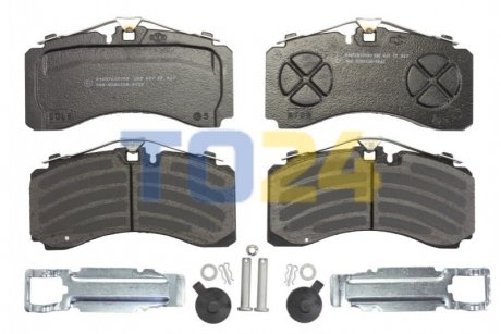 Комплект тормозных накладок, Haldex 22,5 145916174801 - Axle B9-22S01 Brake SBS2220 K0 3057000600