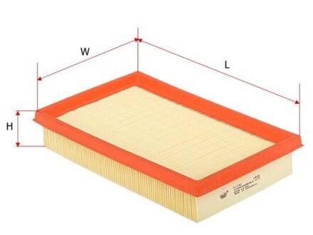 A-1742 Фільтр повітряний A-1742
