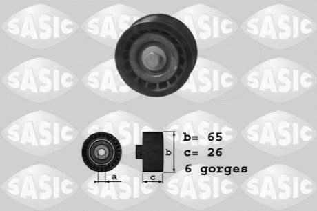 Ролик механізму натягу ременя генератора SASIC 1620054 (фото 1)