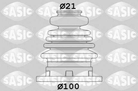 Пильовик привідного валу (набір) SASIC 1906002 (фото 1)