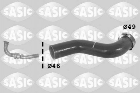 Патрубок интеркулера SASIC 3334006 (фото 1)