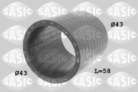 Патрубок интеркулера SASIC 3336040 (фото 1)