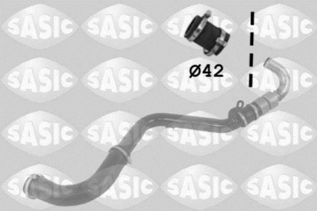 Патрубок интеркулера SASIC 3336227 (фото 1)